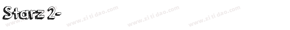 Starz 2字体转换